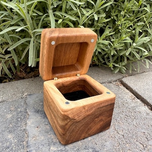 Valentines Day Gifts, Personalized Wedding Ring Box, Jewelry Box for Wedding Proposal, Rustic Engagement Ring Box, Engraved Ring Box