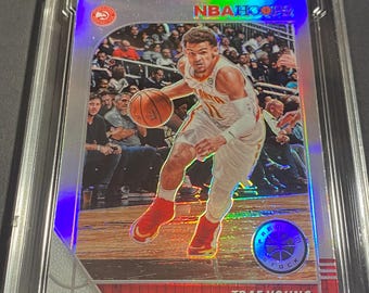 Original 2019 Trae Young Atlanta Hawks Panini Hoops #1 Card