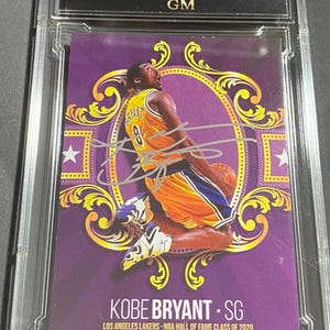 KOBE BRYANT Hall of Fame Kobe’s Numbers  Los Angeles Lakers