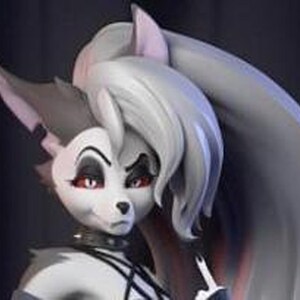Loona furry v4 | 3D Printed Resin Statue | Pin Up Figurine | MODEL KIT | UNPAINTED | 180 mm
