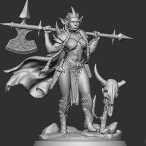 Fury Goblins Team Bundle 32mm Scale Fantasy DnD - 3D Printed Miniature for Wargaming and Tabletop & Minifigures DnD Army