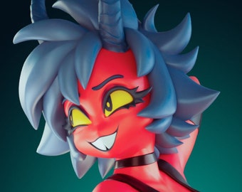 Millie | 3D Printed Resin Statue | Pin Up Figurine | MODEL KIT | UNPAINTED | 200 mm