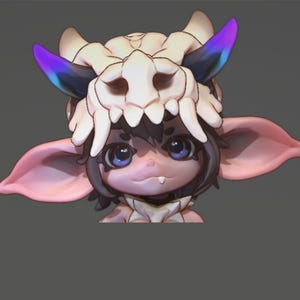 Goblin Bone 32mm scale Fantasy DnD - Miniature for Mini RPG Tabletop Garage Kit, Fantasy Miniatures, DnD Miniatures