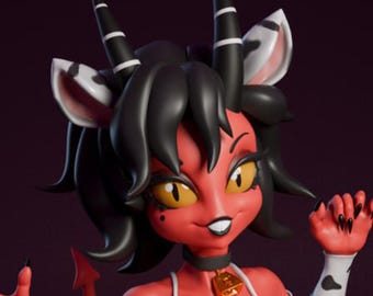 Millie v2 | 3D Printed Resin Statue | Pin Up Figurine | MODEL KIT | UNPAINTED | 200 mm