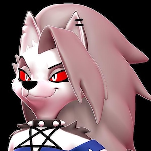 Loona furry v8 | 3D Printed Resin Statue | Pin Up Figurine | MODEL KIT | UNPAINTED | 180 mm