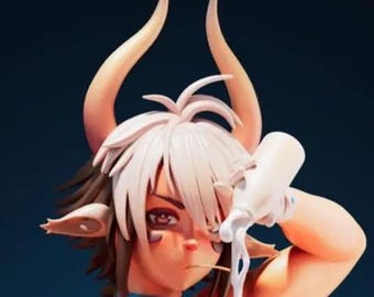 Cathyl | 3D Printed Resin Statue | Pin Up Figurine | MODEL KIT | UNPAINTED | 200 mm