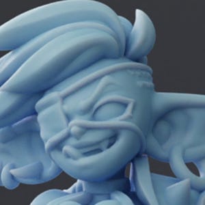 Goblin Warrior 32mm scale Fantasy DnD - Miniature for Mini RPG Tabletop Garage Kit, Fantasy Miniatures, DnD Miniatures