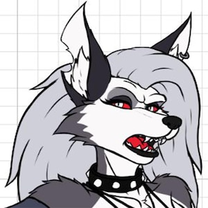 Loona v5 furry | Monster Waifu Sticker | Fictional Anthro | Furry Sticker | Vinyl Sticker