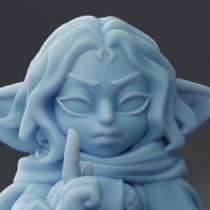Goblin Holly 32mm scale Fantasy DnD - Miniature for Mini RPG Tabletop Garage Kit, Fantasy Miniatures, DnD Miniatures