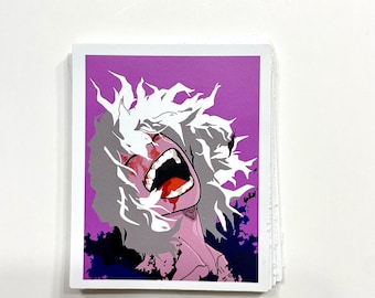 Shigaraki Sticker | My Hero Academia Decal | Tomura Shigaraki Waterproof & UV-Resistant Anime Sticker