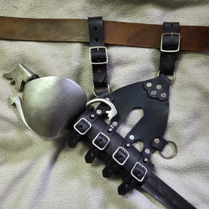 Grenouille-épée en cuir (simple) - Basique