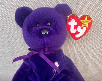 Rare 1997 PVC Princess Diana Beanie Baby