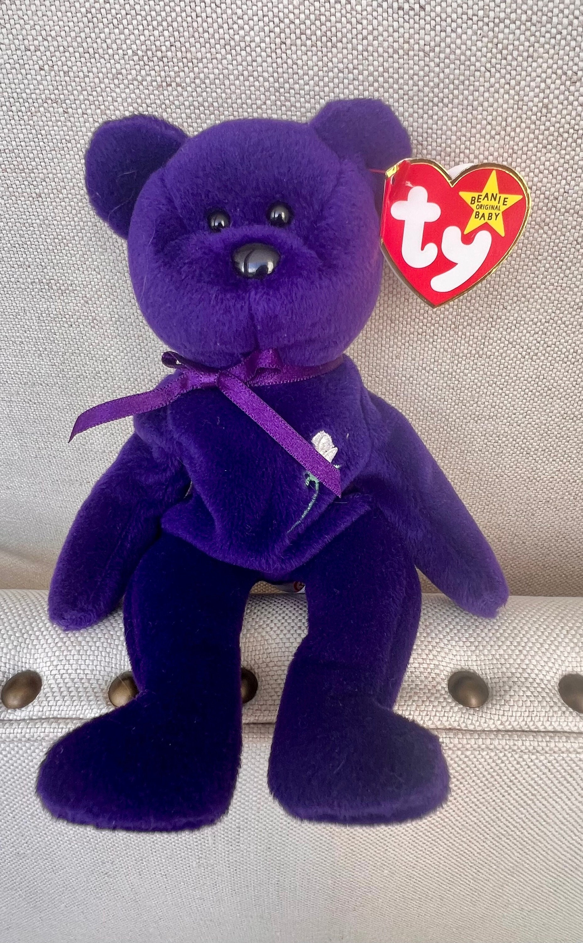 Rare 1997 PVC Princess Diana Beanie Baby - Etsy
