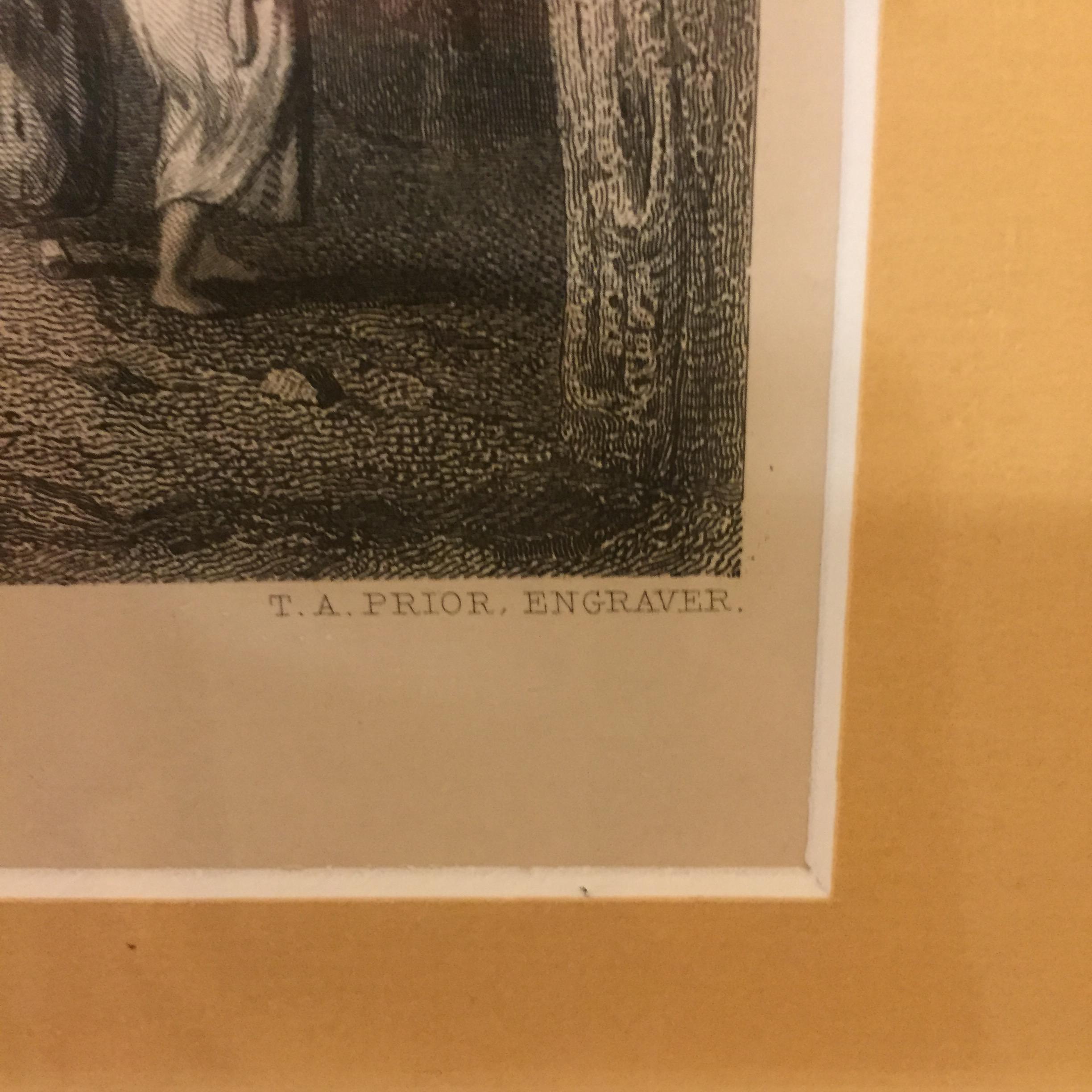 Ruins in Italy 1853 Engraving - Etsy