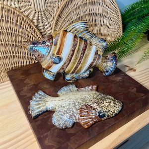 Vintage Ceramic Fish - Etsy