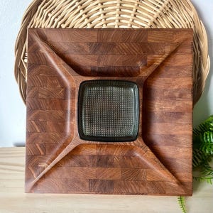食器 DENMARK DIGSMED DESIGN 1964 Digsmed Denmark Teak Board | Chairish