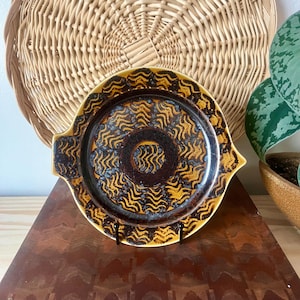 Vintage Arabia of Finland Gunvor Gronqvist Fish plate