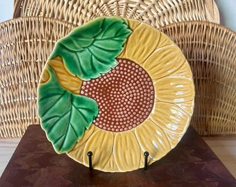 Bordallo Pinheiro Mojolica Sunflower Multiple Sizes Available