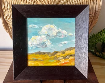 Original Framed Impressionist Landscape painting