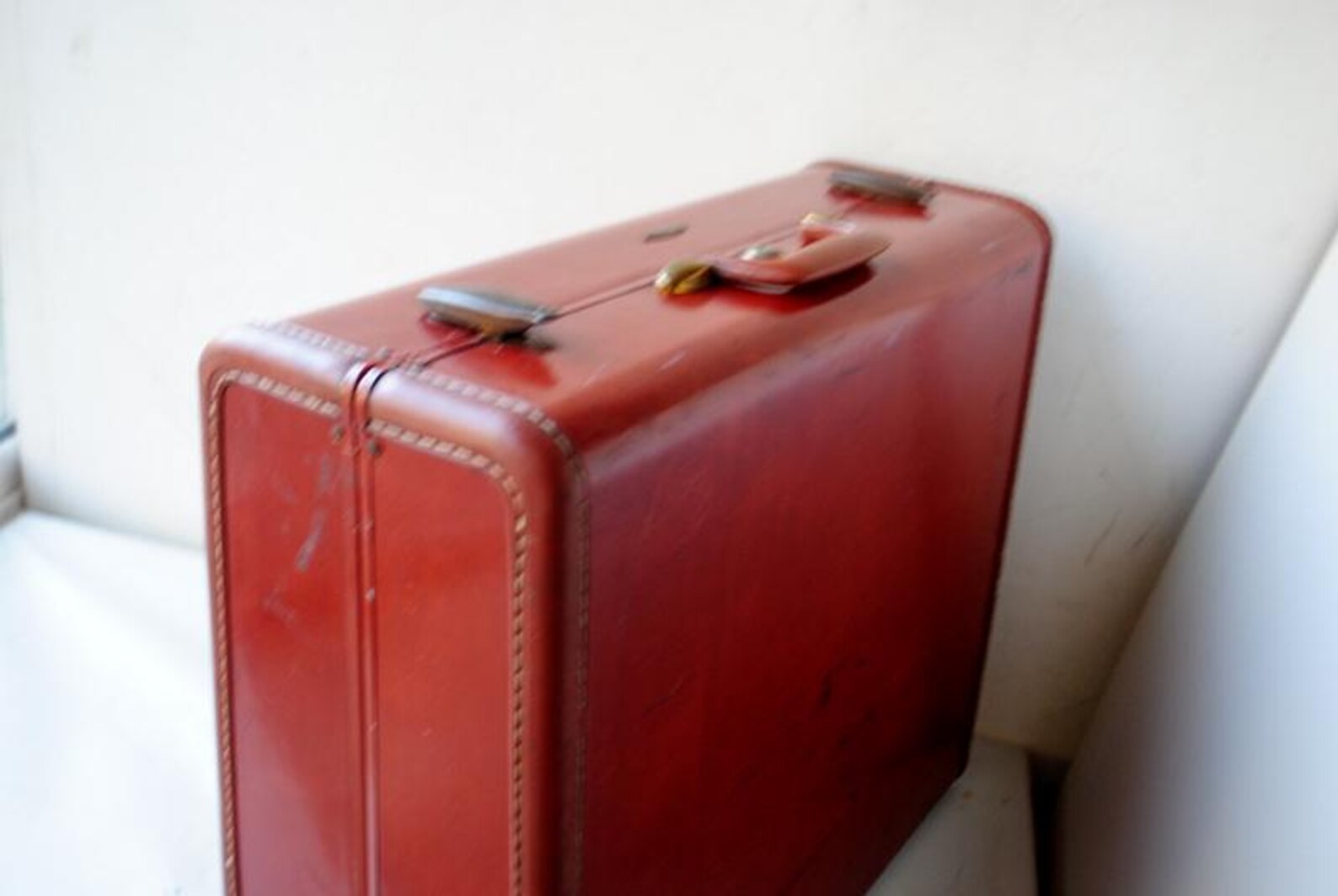 valigia beauty case samsonite, bauletto rigido anni '50