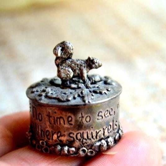 Silver Scenes Ltd. トゥースボックス Silver Scenes Trinket Box - Etsy