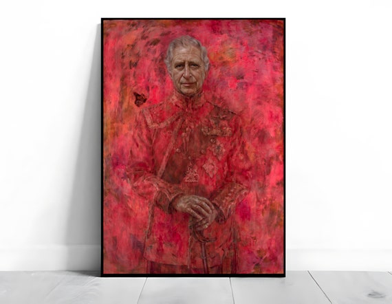 King Charles III Portrait Painting by Jonathan Yeo (print) - Etsy