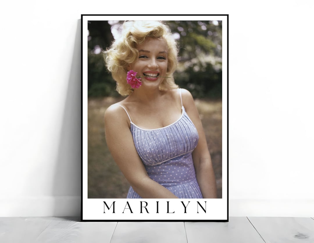 Marilyn Monroe Print: 1957 Amagansett, New York - Etsy