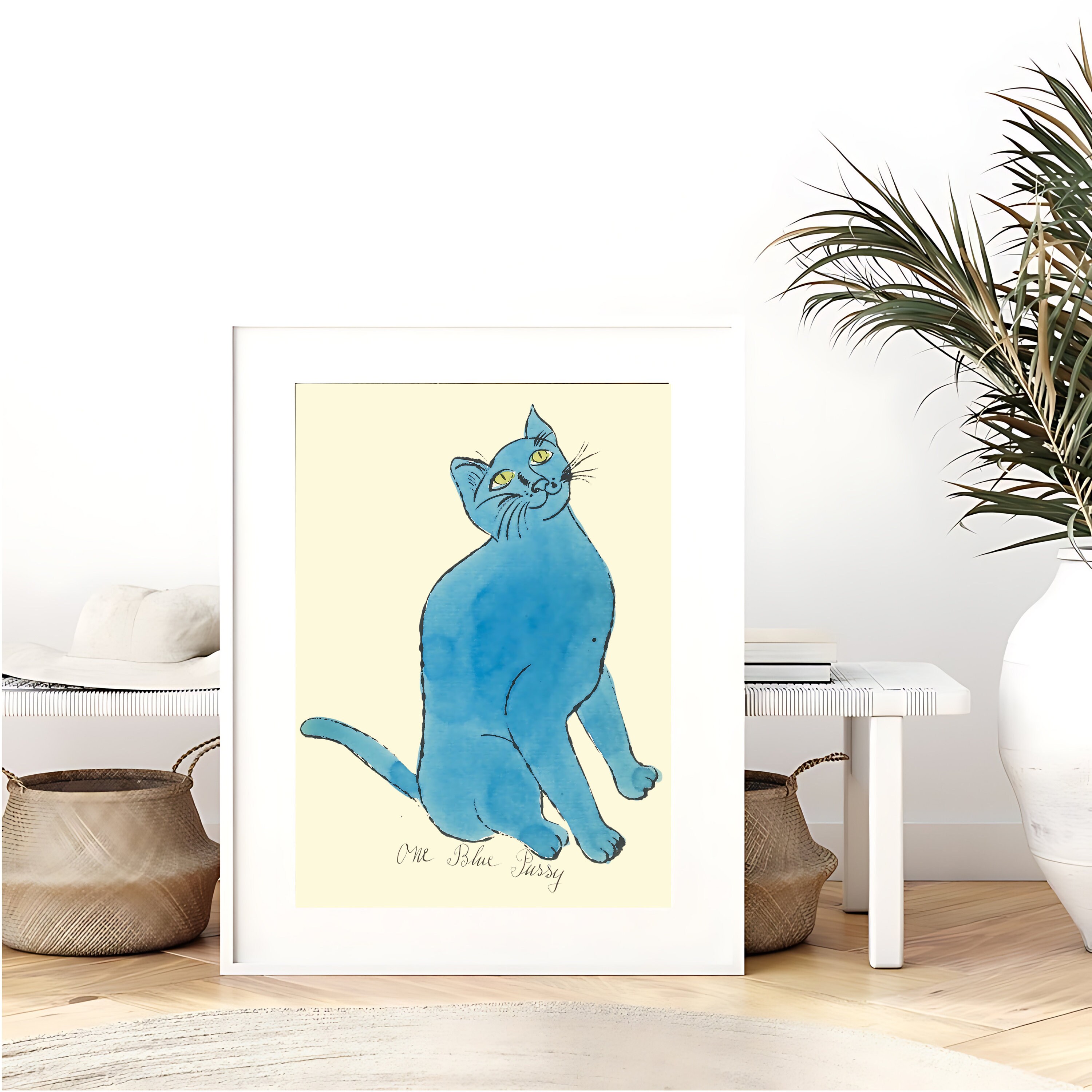 【模写】限定100部証明書 Andy Warhol One Blue Pussy s-l1200.jpg