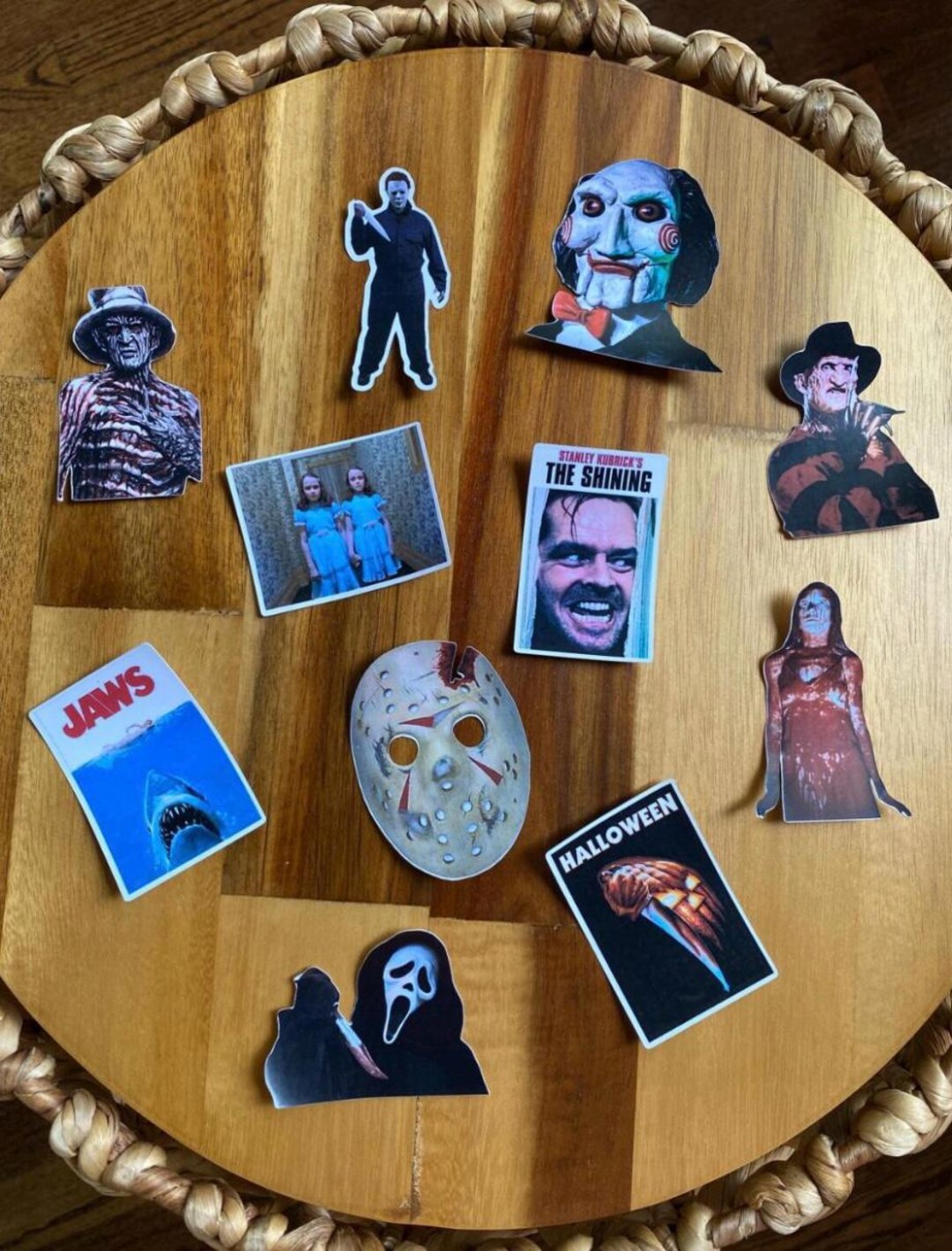 11 Scary Movie Horror Movie Waterproof Stickers Bottle Laptop Locker ...