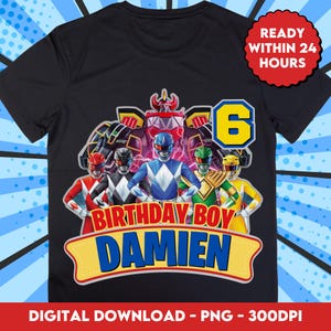 Druckbares digitales PNG T-Shirt Design, personalisiertes Geburtstagskind T-Shirt Design, digitaler Download, fertig in 24 Stunden, PNG-Datei