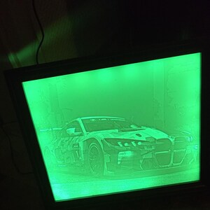 3D-lithofaan met RGB-verlichting – unieke decoratie met uw gewenste motief voor gepersonaliseerde geschenken en woonaccessoires