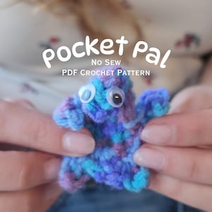 Pocket Pal No Sew 5 min Crochet Pattern