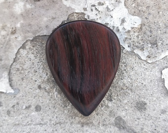 Púa de guitarra de madera, forma Paul Gilbert, palisandro, púa de 4 mm