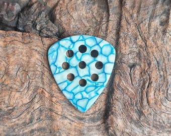 Púa de guitarra Galalith, púa hecha a mano, regalo de música jazz rock