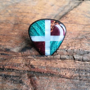 Maple, Olivewood, Rosewood Guitar Pick, Wood Guitar Picks, Handmade , Custom, Pick, Music, Guitar pick,  Jazz, Rock, Epoxy, plectrum