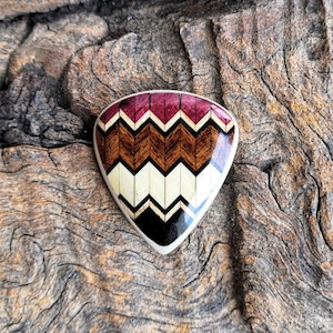 Maple, purplewood, Rosewood Guitar Pick, Wood Guitar Picks, Handmade , Custom, Pick, Music, Guitar pick,  Jazz, Rock, Epoxy, plectrum, maple