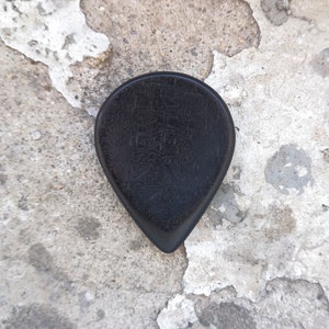 Ebonywood Guitar Pick, Wood Guitar Picks, Handmade Guitar Pick, Custom, Pick, Music, Handmade plectrum, 4 mm, Jazz, Rock, Plectrum
