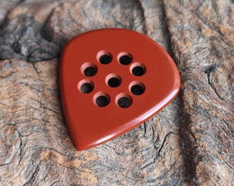 Púa de guitarra compacta, agarre ergonómico, 1,5 mm, 2 mm, 3 mm, 4 mm, 5 mm