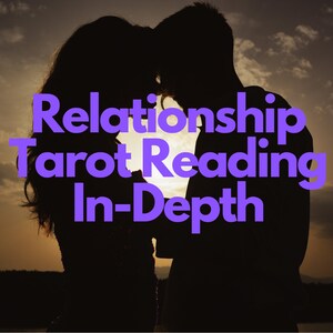 Lectura del tarot de relaciones en profundidad - el mismo día