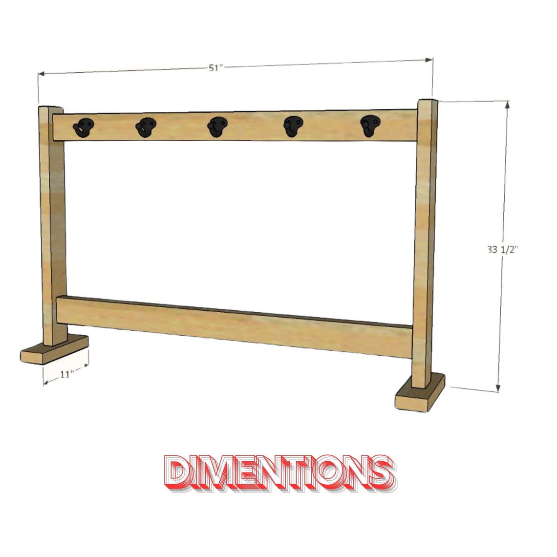 Customizable Stocking Rack Plan for the Perfect Holiday Display - Etsy