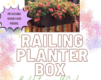 Railing Planter DIY GUIDE w/French Cleat