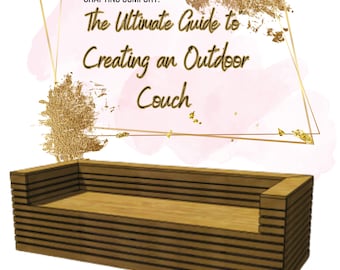 Crafting Comfort : le guide ultime pour créer un canapé d'extérieur