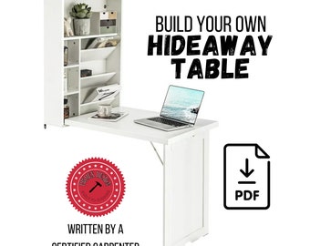 HIDEAWAY Table Top  Furniture Plans