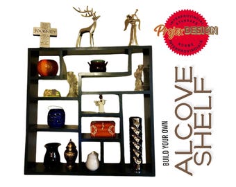 Modern Alcove Wall Shelf Plans