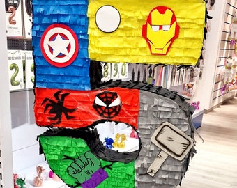 Super Heroes Pinata