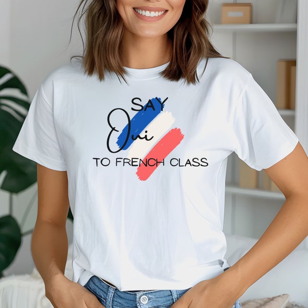 French Teacher Gift, French Instructor T-shirt, Thank you French teacher, Student Gift, Best Teacher Gift, Cadeau pour Prof de Français, Tee