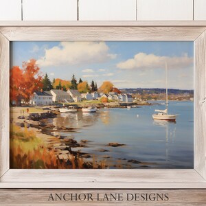 Landscape | Nautical Art | Digital Download | Printable Wall Art |