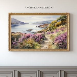 Path to the Loch | Landscape Art | Digital Download | Printable Wall Art |