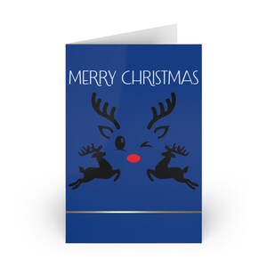 Feliz Natal - o elegante Weihnachtskarte Mach deine Weihnachtsgrüße einzigartig im 1er- ou 10er-Pack.