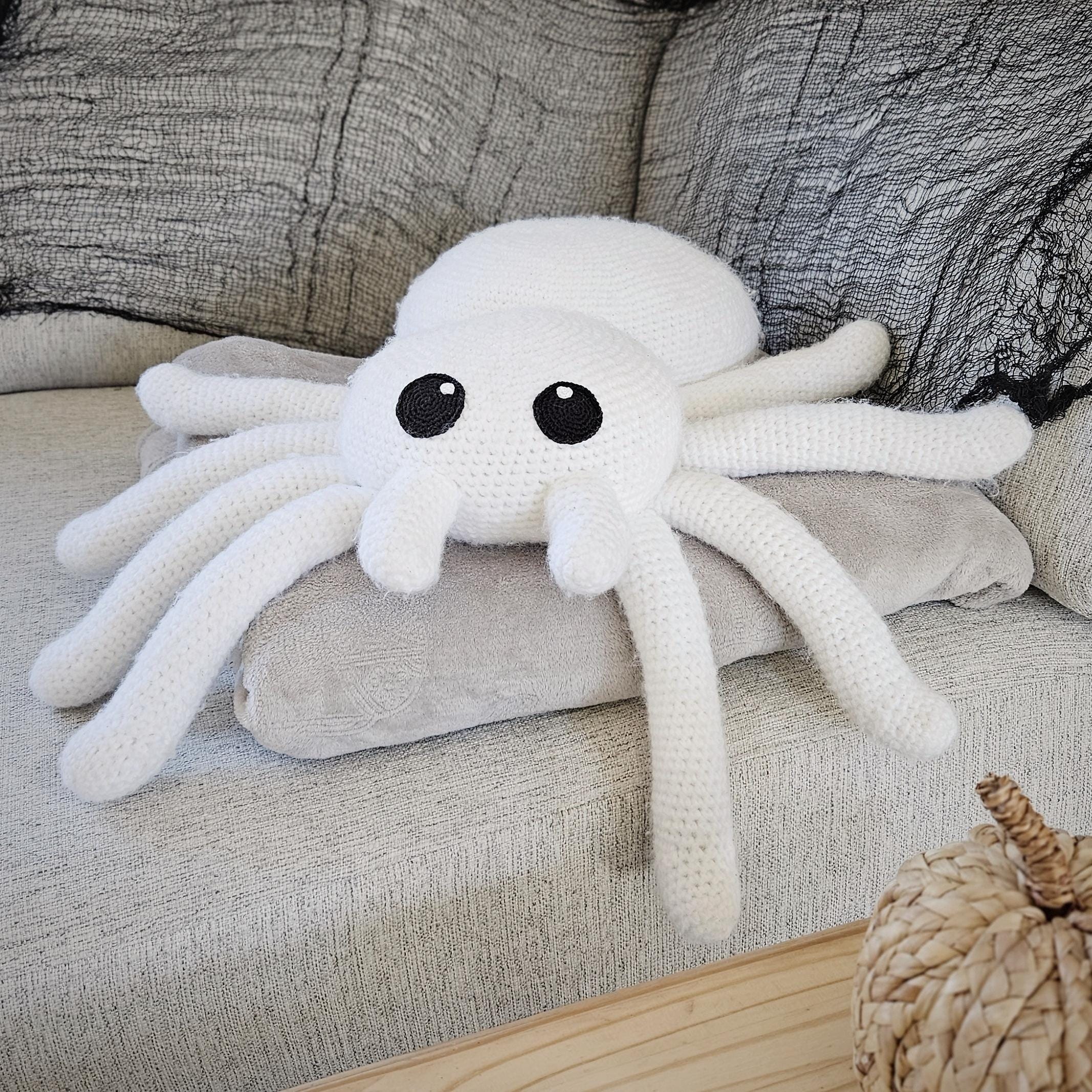 39 Halloween Crochet Patterns: Spooktacular Projects for All Ages 3 Giant Crochet Spider Pattern: Halloween Decor